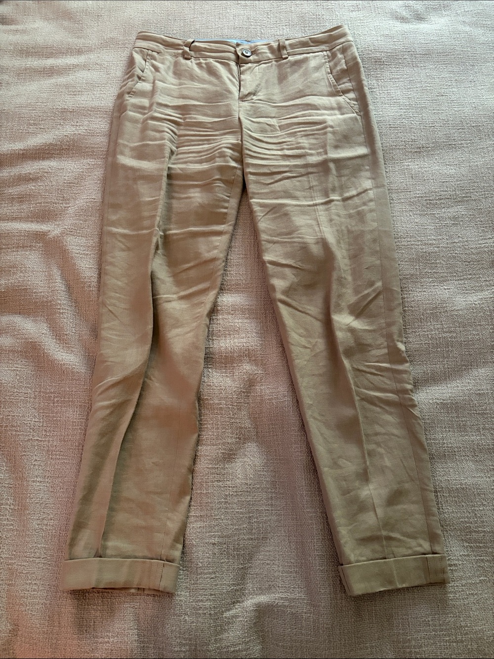Women’s Vince Slim Chinos in Light Khaki